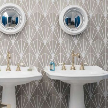 Show details for Meraki Grey Matt Hexagon Tile 19.8x22.8 cm Picture of Meraki Grey Matt Hexagon Tile 19.8x22.8 cm