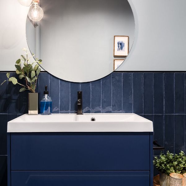 Picture of Artisan Ocean Glossy Brick Tile 7.5x30 cm