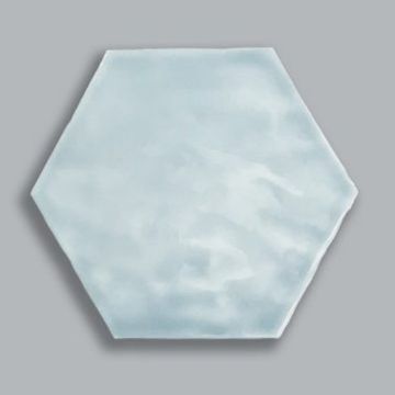 Show details for Sky Artisan Hexagon Glossy Tile 15x17.5 cm Picture of Sky Artisan Hexagon Glossy Tile 15x17.5 cm