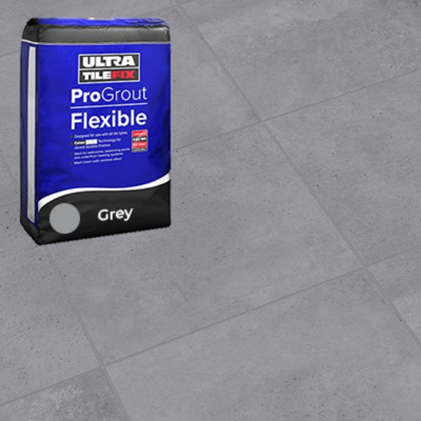 Picture of ProGrout Flexible Grey Grout 10kg