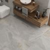 Picture of Marmo Light Grey Matt Marble Effect Tile 60x60 cm