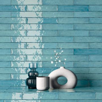 Show details for Heritage Blue Polished Wall Tile 5x25 cm Picture of Heritage Blue Polished Wall Tile 5x25 cm