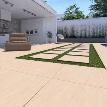 Show details for Quartz Beige Porcelain Paving Slab 60x90 cm Picture of Quartz Beige Porcelain Paving Slab 60x90 cm