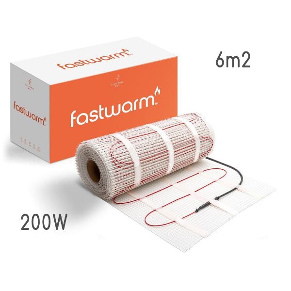 Picture of Fastwarm 200W Electric Underfloor Heating Mat 6m2