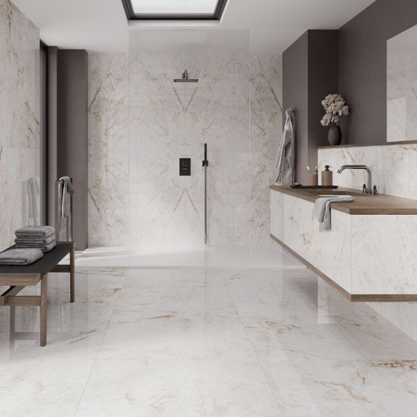 Picture of Chile White Polished Tile 60x120 cm