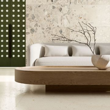 Show details for Pebble Soft Ivory Matt Tile 60,4x60,4 cm Picture of Pebble Soft Ivory Matt Tile 60,4x60,4 cm