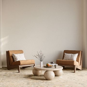 Show details for Pebble Beige Semi Polished Tile 60,4x60,4 cm Picture of Pebble Beige Semi Polished Tile 60,4x60,4 cm