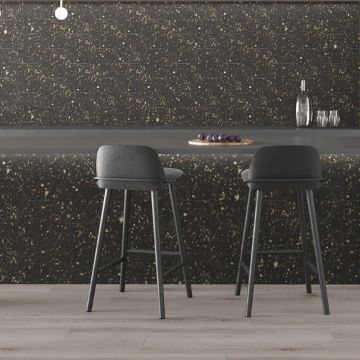 Show details for Arousa Black Matt Tile 25.8x29 cm Picture of Arousa Black Matt Tile 25.8x29 cm